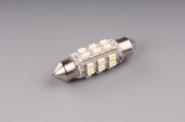 Žárovka LED 12V 10W 36mm 360 stupňů vyz. úhel